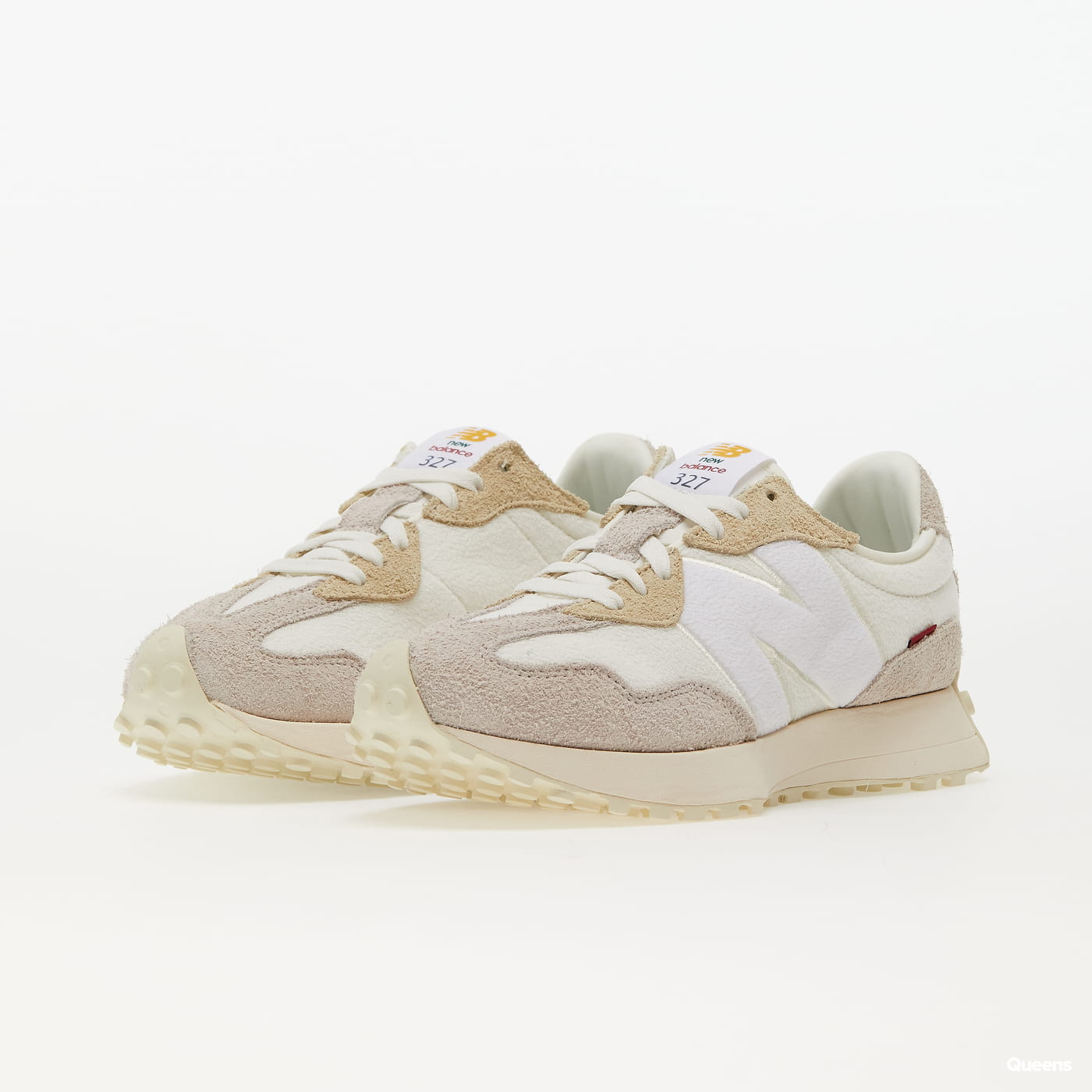 Кецове и обувки New Balance 327 Бежово | MS327FG, 1