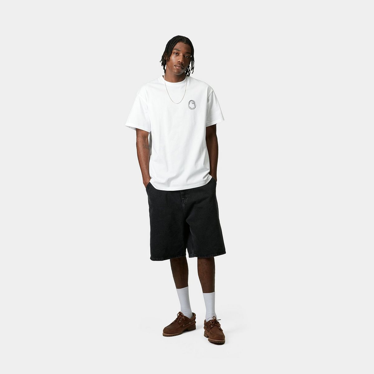 Тениска Carhartt WIP Short Sleeve Charms T-Shirt Бяло | I034410_9, 1