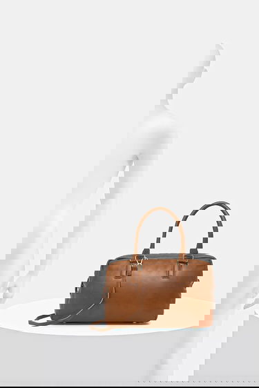 Дамска чанта STAND STUDIO Stand Studio Alexa Leather Satchel Bag Кафяво | 66300.7010, 5