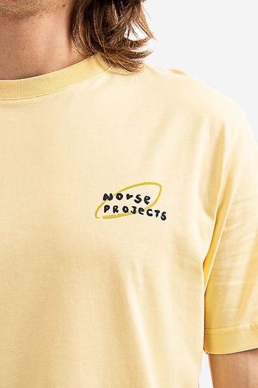 Тениска NORSE PROJECTS Johannes Norse x Mayumi Бежово | N01-0589-3025, 3