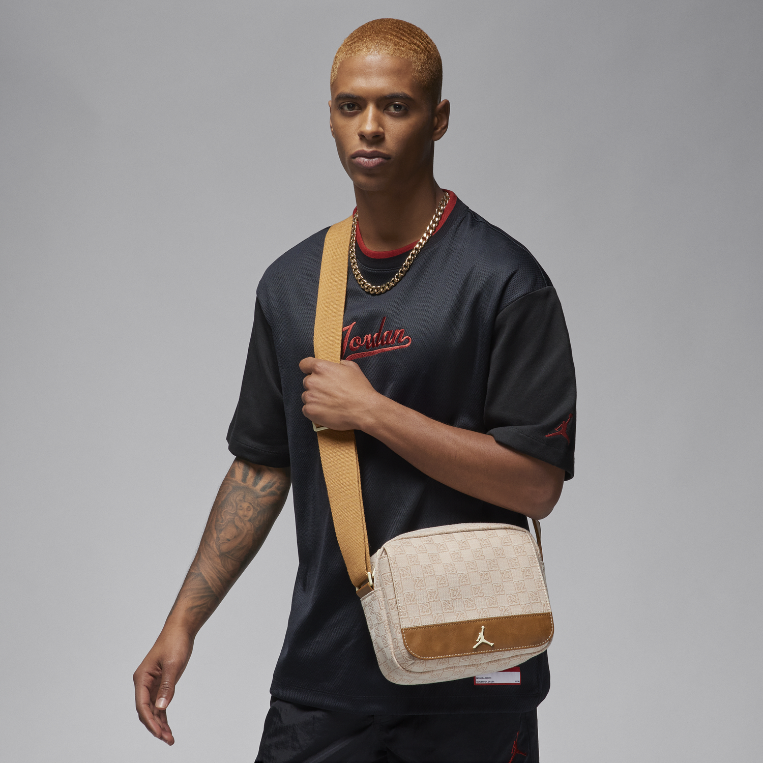 Чанта през рамо Jordan Jordan Monogram Crossbody Бежово | FJ6790-113, 1