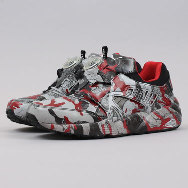 Кецове и обувки Puma Disc Blaze Camo x Trapstar p black - p white - barbcherry Многоцветен | 361647 01, 0