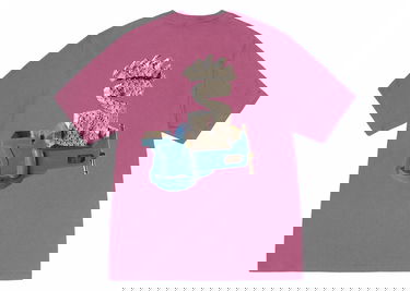 Тениска Stüssy Graphic Print T-Shirt Розово | 1905025, 0