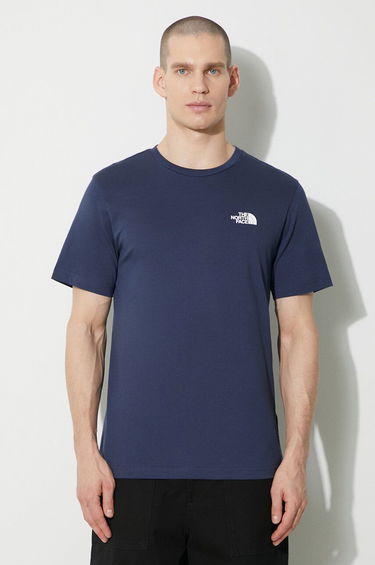 Тениска The North Face Short Sleeve Simple Dome Tee Тъмно синьо | NF0A87NG8K21, 0