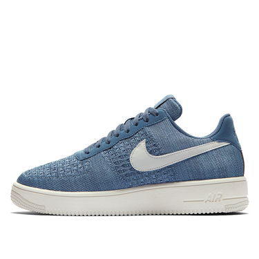 Кецове и обувки Nike Air Force 1 Flyknit 2.0 "Ocean Fog" Синьо | CI0051-400, 0