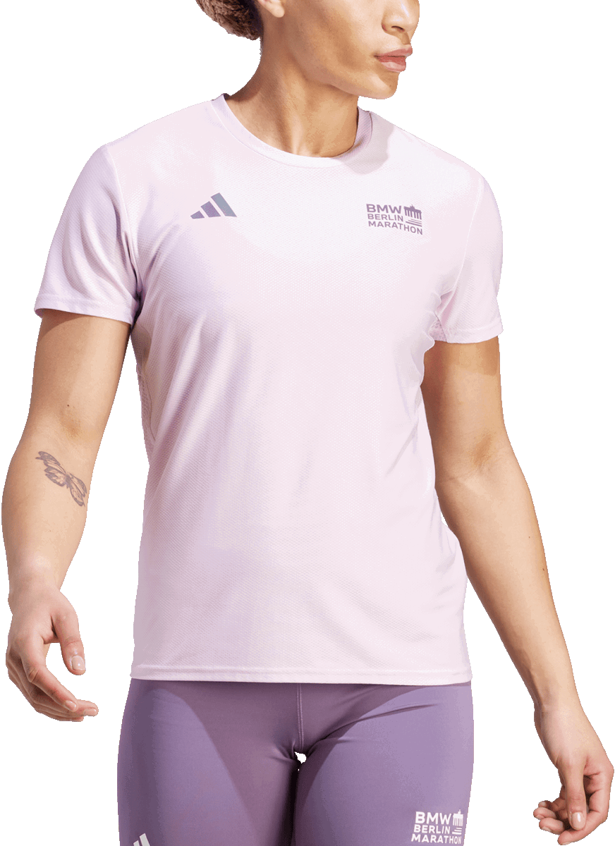 Тениска adidas Originals BMW Berlin Marathon 2023 Tee Лилаво | ip3606, 0