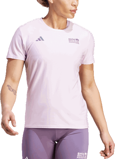 Тениска adidas Originals BMW Berlin Marathon 2023 Tee Лилаво | ip3606, 0