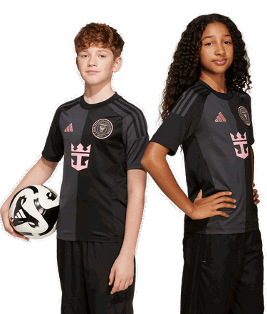 Фланелка adidas Performance Inter Miami CF 25/26 Messi Youth Away Jersey Черно | JI6820, 2