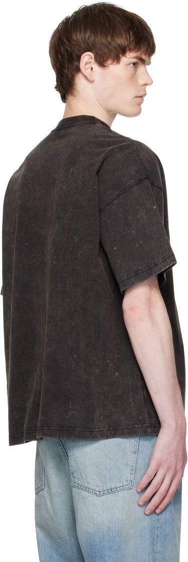 Тениска We11done We11done Oversized Dyed T-Shirt Черно | WD-TT2-25-728-M-CH, 2