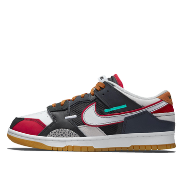 Кецове и обувки Nike Dunk Low Scrap "University Red" Многоцветен | DN1775-001, 3