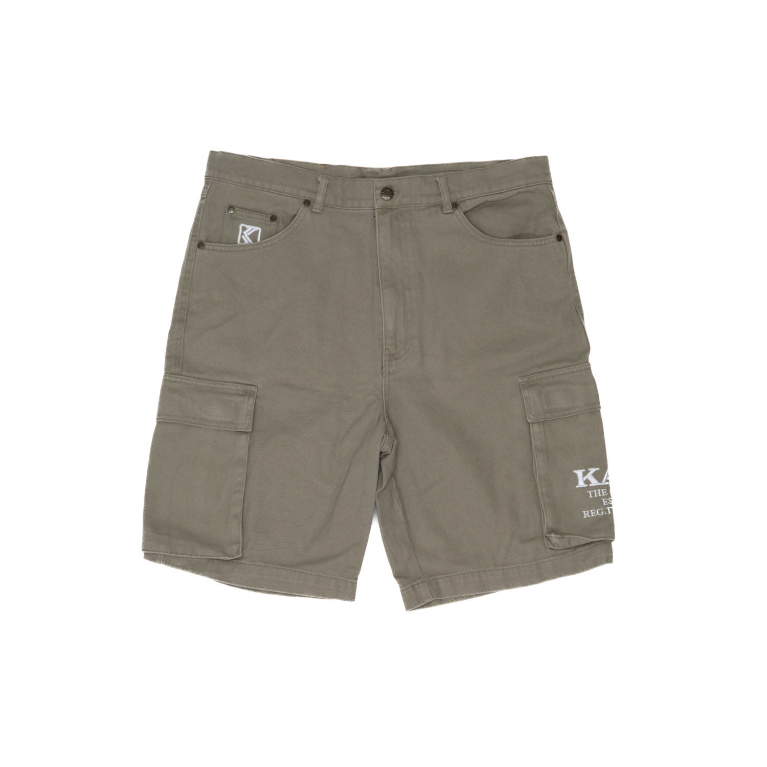 Къси панталони Karl Kani Retro Washed Cargo Shorts Зелено | 6012190, 1