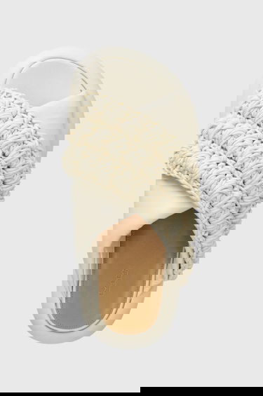 Кецове и обувки JW Anderson JW Anderson Crochet Twister Platform Slides Бяло | ANW42027A.120, 3