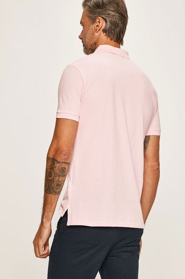 Поло тениска Polo by Ralph Lauren Custom Slim Fit Polo Carmel Pink Розово | 710782592033, 2