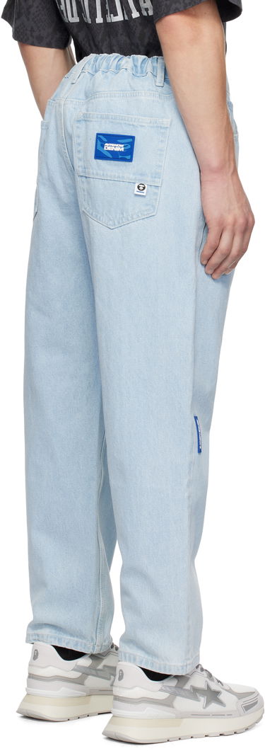 Дънки AAPE by A Bathing Ape AAPE by A Bathing Ape 'AAPE NOW' Jeans Синьо | AAPJNMB623XANBLL, 2