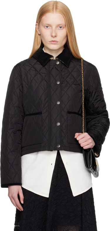 Пухо яке Burberry Burberry Oldham Quilted Nylon Jacket Черно | 8113836, 0