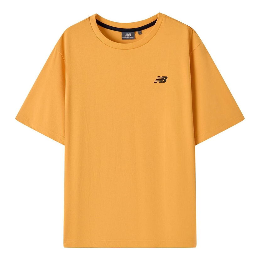 Тениска New Balance Athletic Logo Print T-Shirt Жълто | NCNE92S013-YW