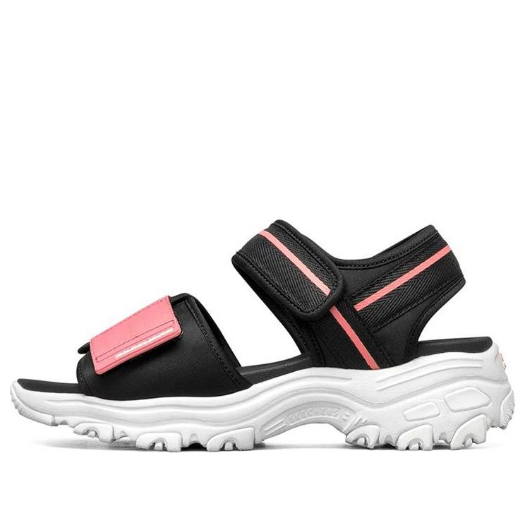 Кецове и обувки Skechers D'Lites 1.0 Sandals Черно | 119239-BKPK