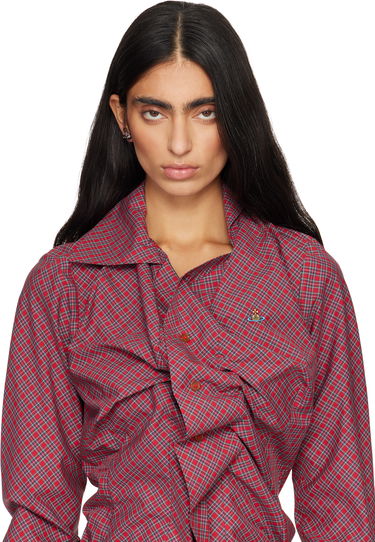 Обеци Vivienne Westwood Small Neo Bas Relief Earrings Лилаво | 62010039-02P681-, 2