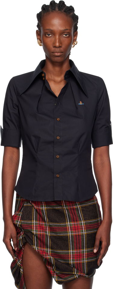 Риза Vivienne Westwood Vivienne Westwood Short Sleeve Violin Shirt Черно | 15010066-W009Q-, 0