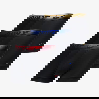 Бельо и чорапи Nike Dri-FIT Essential Micro Trunk 3-Pack Multicolor L Черно | 0000KE1156-EXG, 0