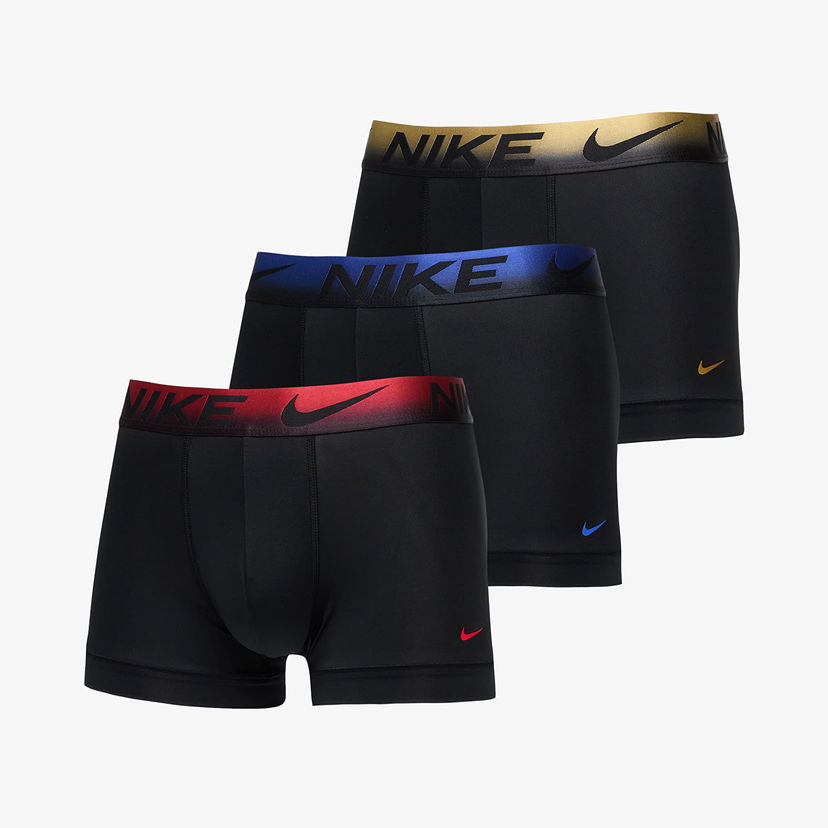 Бельо и чорапи Nike Dri-FIT Essential Micro Trunk 3-Pack Multicolor L Черно | 0000KE1156-EXG