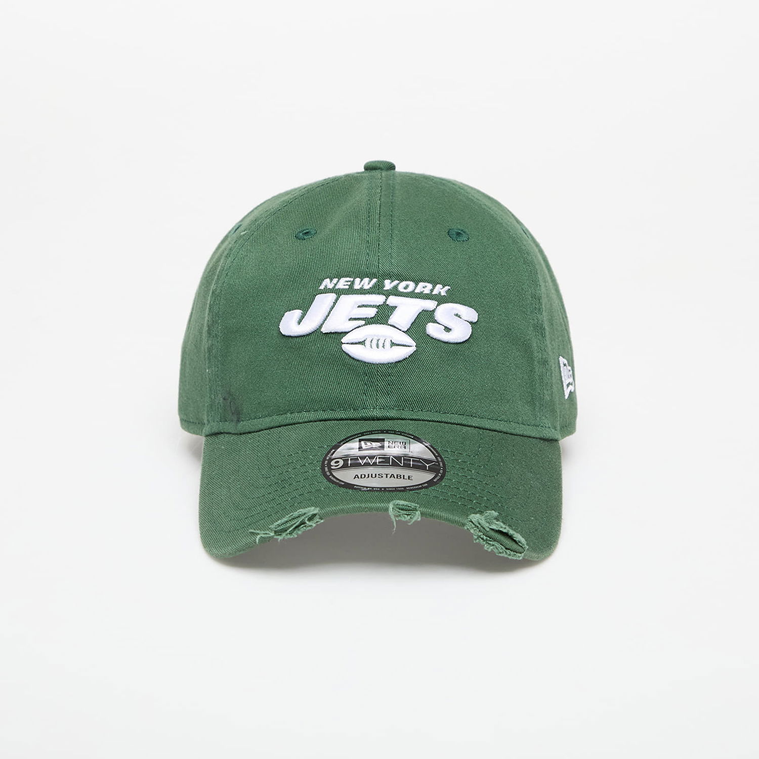 Шапка с козирка New Era New Era New York Jets 9TWENTY Washed Distress Adjustable Cap Зелено | 60667578, 0