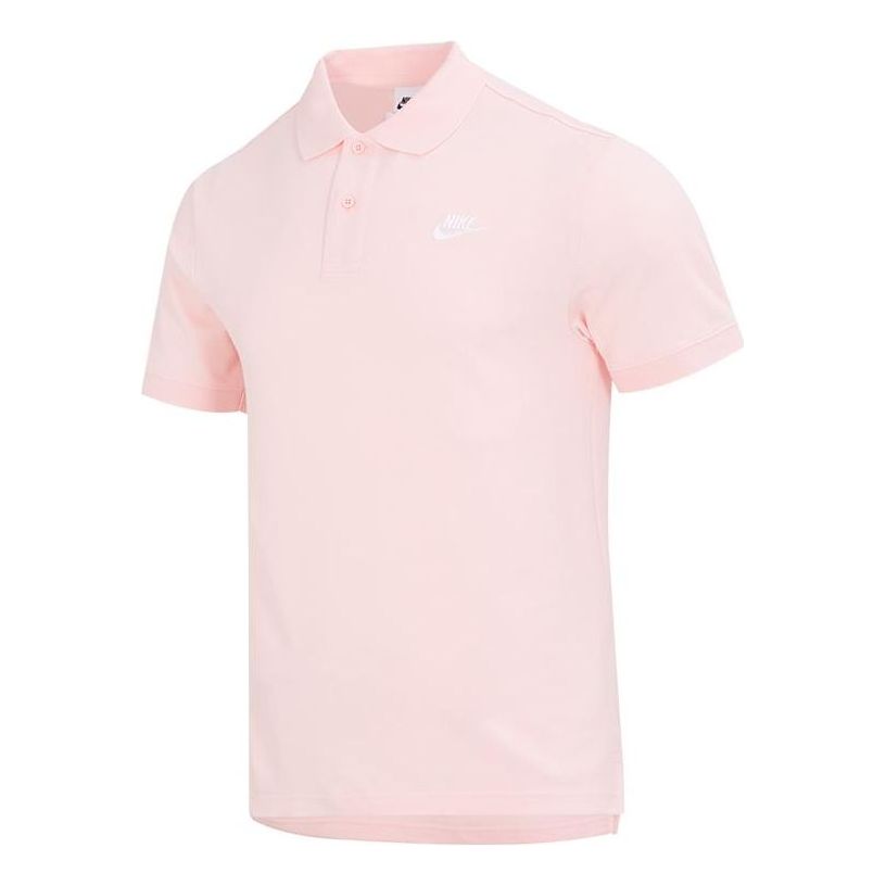 Поло тениска Nike Sportswear Polo Shirt Розово | CJ4457-686, 0