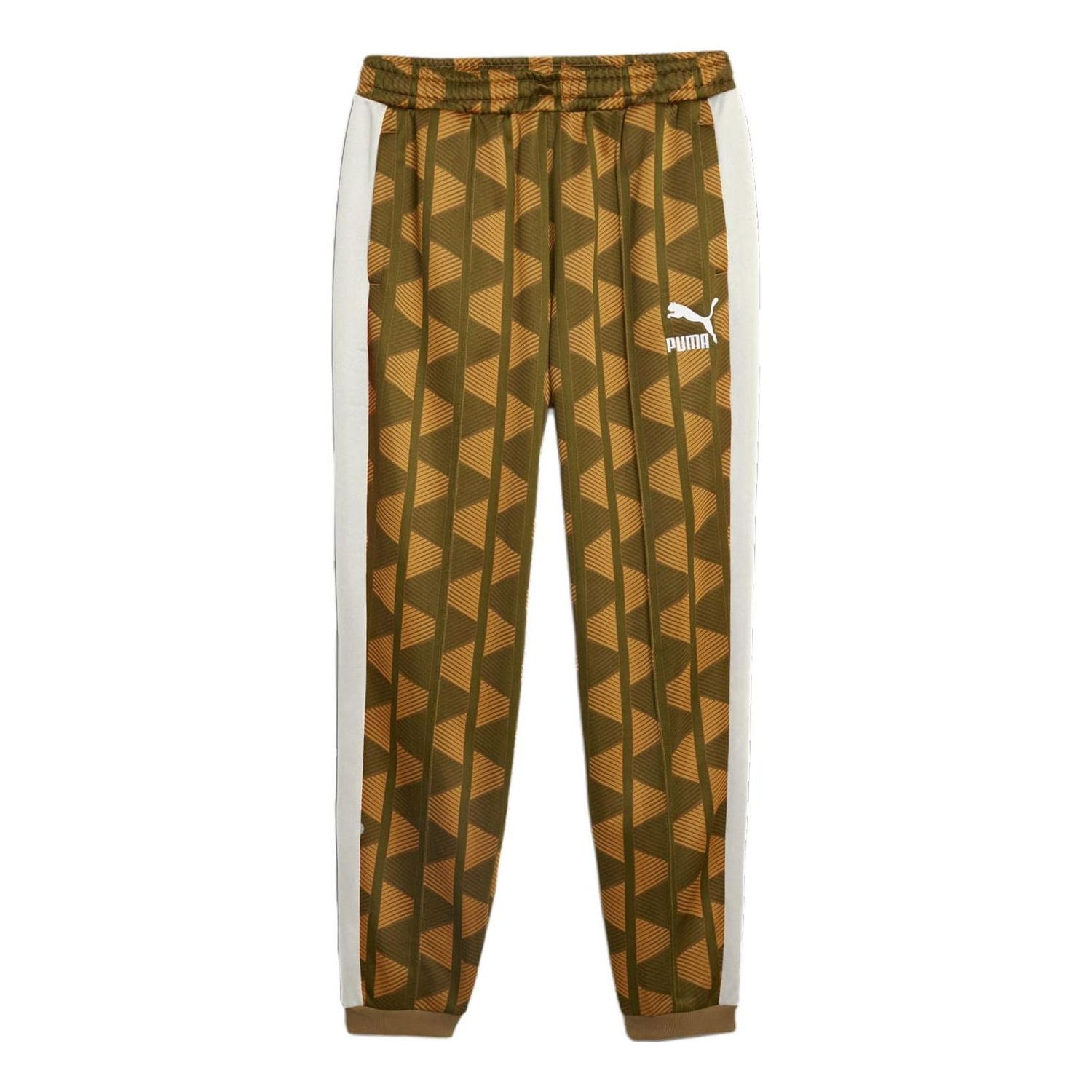 Спортни панталони Puma Geometric Print Track Pants Зелено | 621844-93, 0