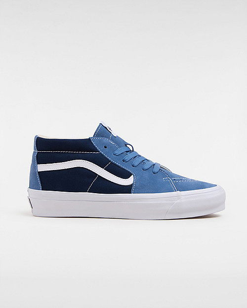 Кецове и обувки Vans Premium Sk8-mid 83 Shoes (lx Stv Navy/white) Unisex White, Size 3.5 Тъмно синьо | VN000CQQDWR, 0