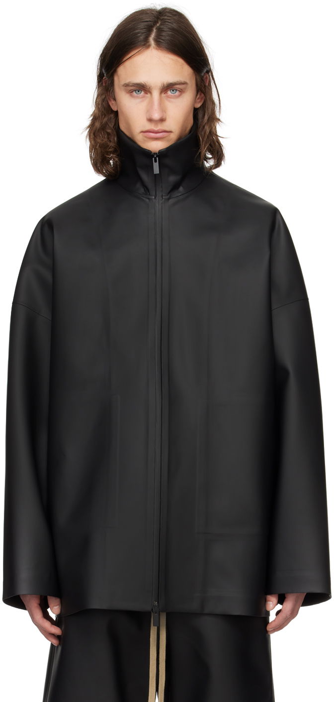 Яке Fear of God Black Zip Jacket Черно | FG830-408RUB