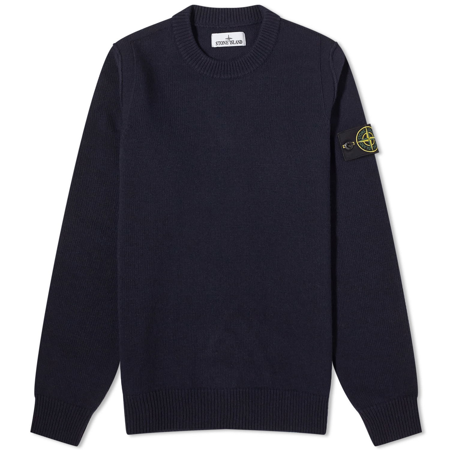 Пуловер Stone Island Reverse Seam Lambswool Crewneck Тъмно синьо | 7915508-A0020, 0