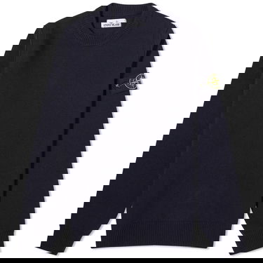Пуловер Stone Island Reverse Seam Lambswool Crewneck Тъмно синьо | 7915508-A0020, 0