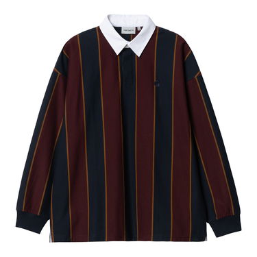 Риза Carhartt WIP Ruben Rugby Shirt Тъмно синьо | I032204_1RR_XX, 4