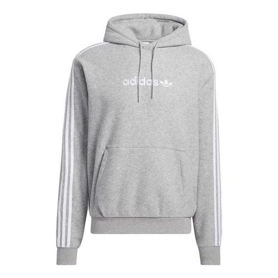 Суитчър adidas Originals Originals Comfort 3-Stripes Hoodie Сиво | H31237