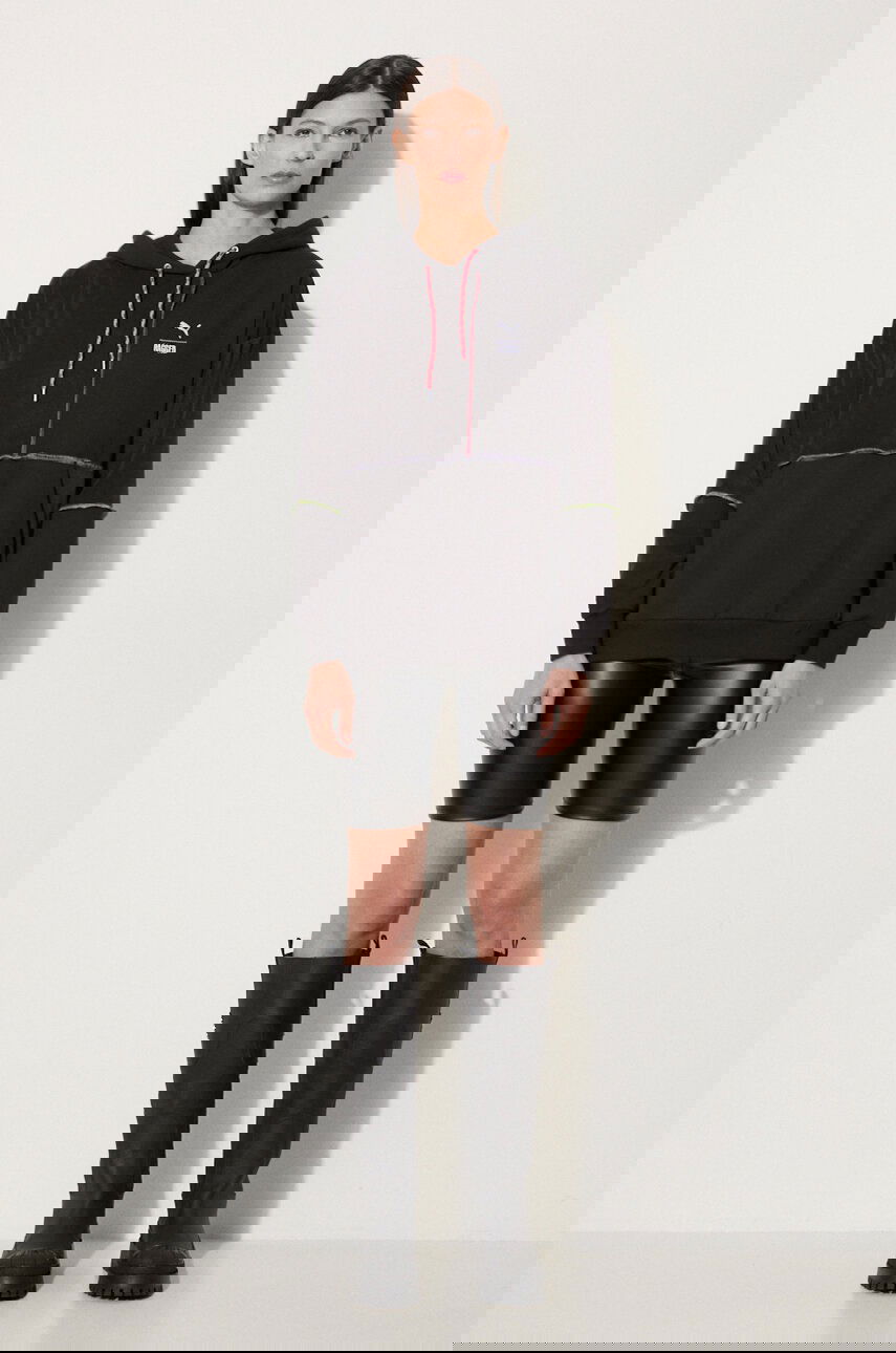 Суитчър Puma Ragged Exposed Seam Hoodie Черно | 539128, 1