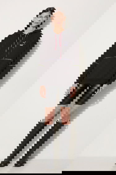 Суитчър Puma Ragged Exposed Seam Hoodie Черно | 539128, 1