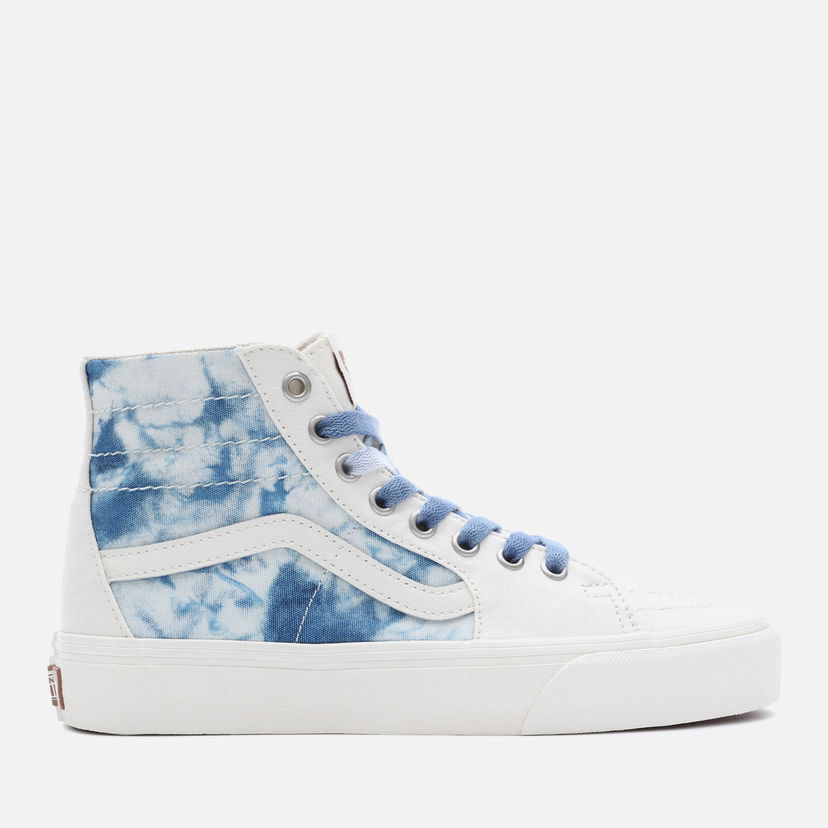 Скеитбординг Vans Unisex Sk8-Hi Vr3 Tie-Dye Canvas Trainers Бяло | VN0009Q0IND1