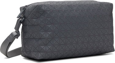 Чанта през рамо BAO BAO ISSEY MIYAKE Geometric Patterned Saddle Bag Сиво | BB49AG751, 4