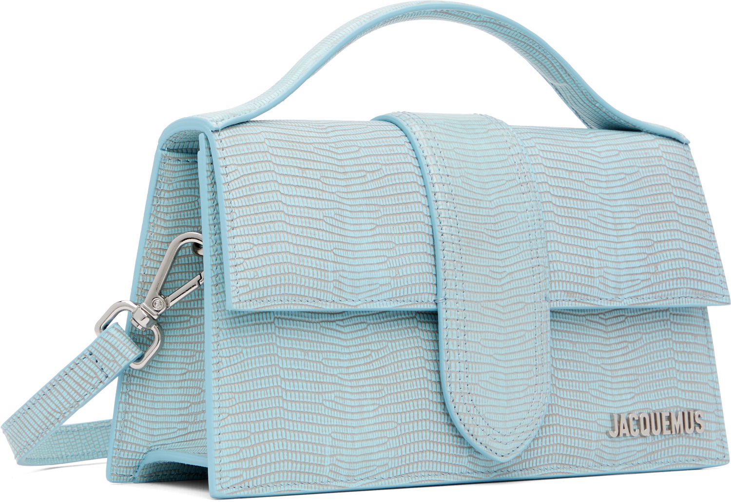 Дамска чанта Jacquemus Jacquemus 'Le Chiquito Moyen' Top Handle Bag Синьо | 25E213BA007-3235, 1
