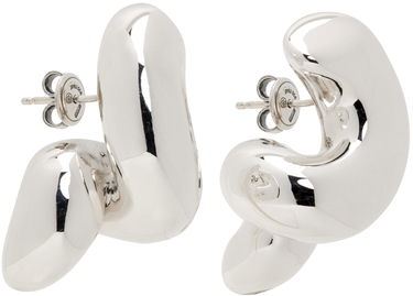Обеци Bottega Veneta Twist Earrings Сиво | 754331 V5070, 1