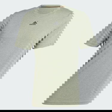 Тениска adidas Performance Mélange T-Shirt Зелено | IJ8956, 3
