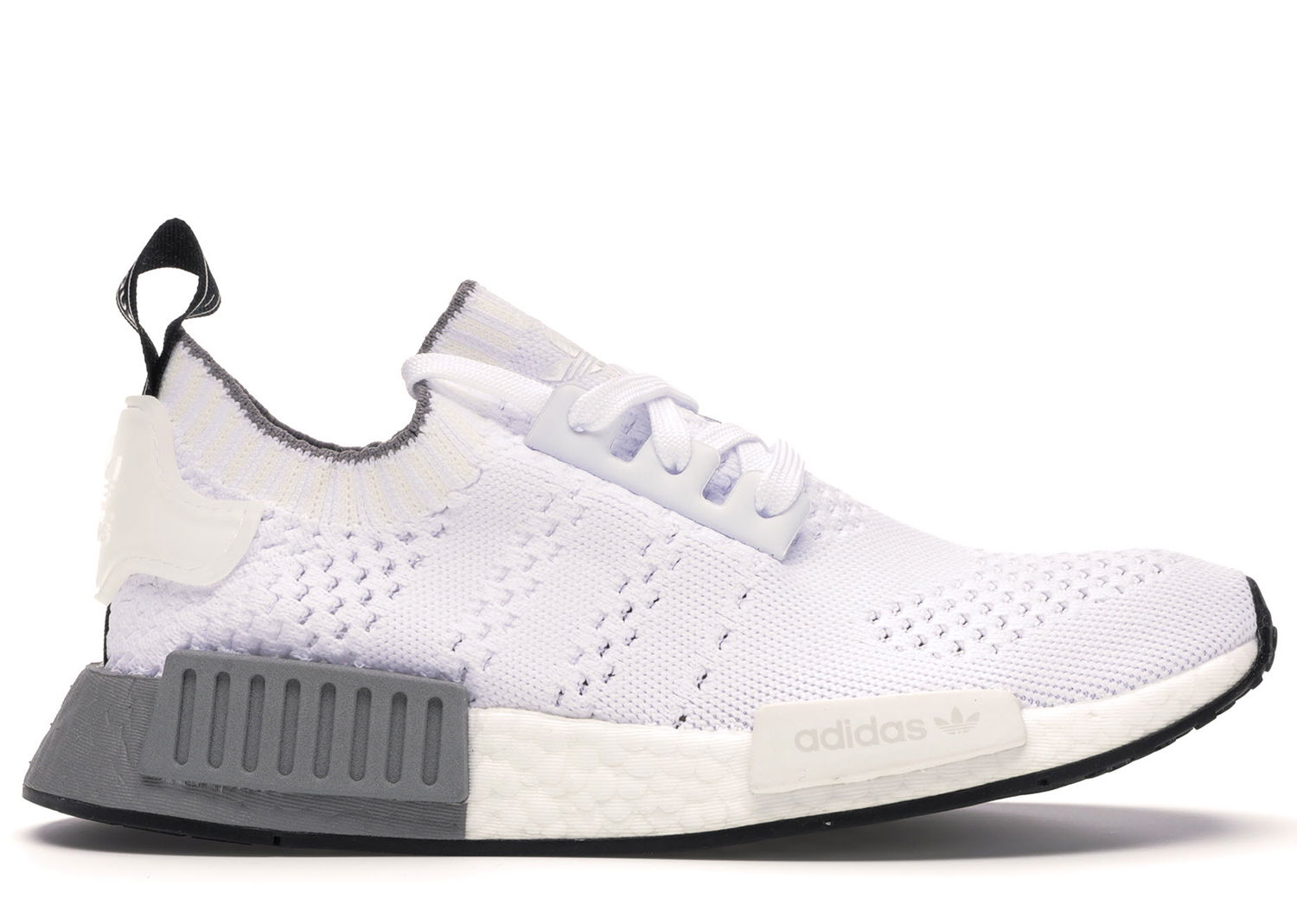 Кецове и обувки adidas Originals NMD R1 Running White Grey Three Бяло | EE5074, 0