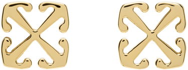 Обеци Off-White Gold Mini Arrow Earrings Жълто | OWOD29MC99MET0017600, 0