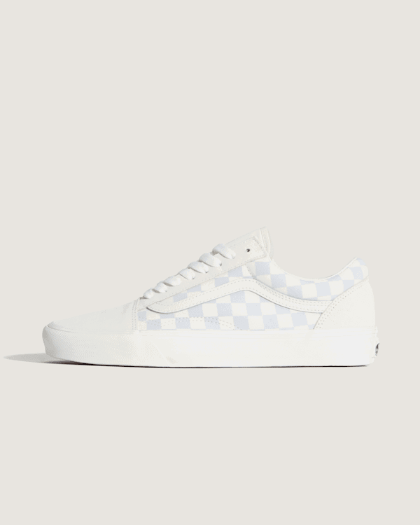 Кецове и обувки Vans Vans Old Skool Checkerboard 47 Бяло | VN000D7Z0BP, 0