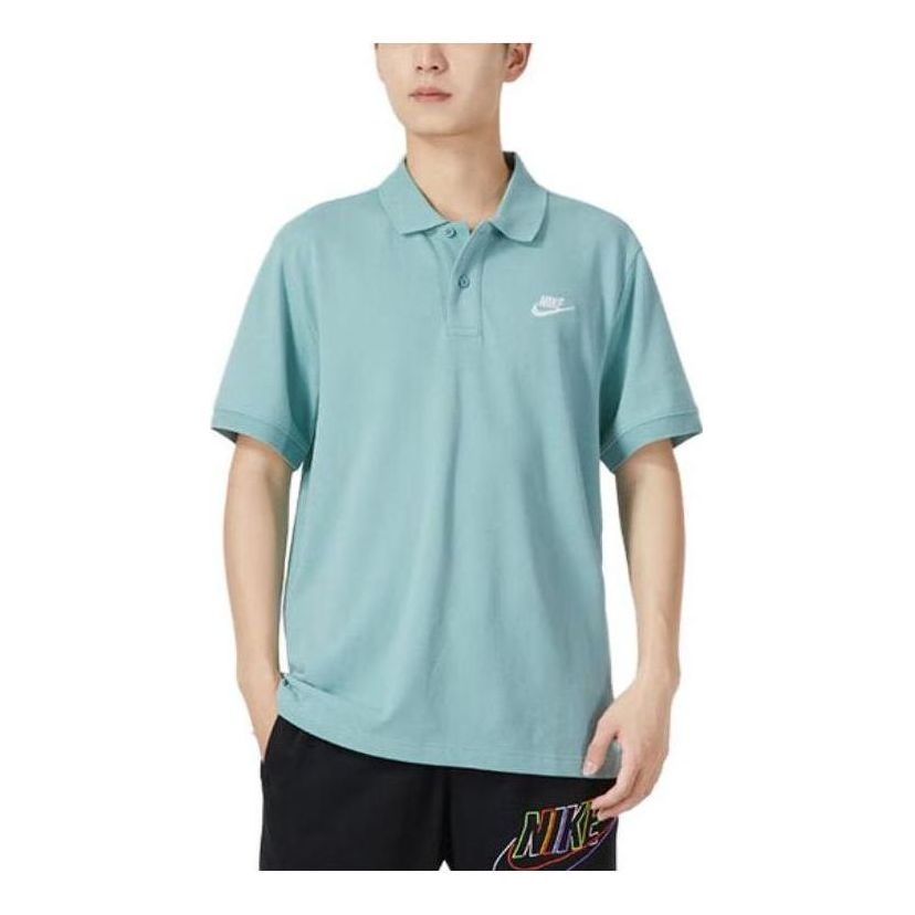 Поло тениска Nike Sportswear Polo Shirt Зелено | CJ4457-309, 0