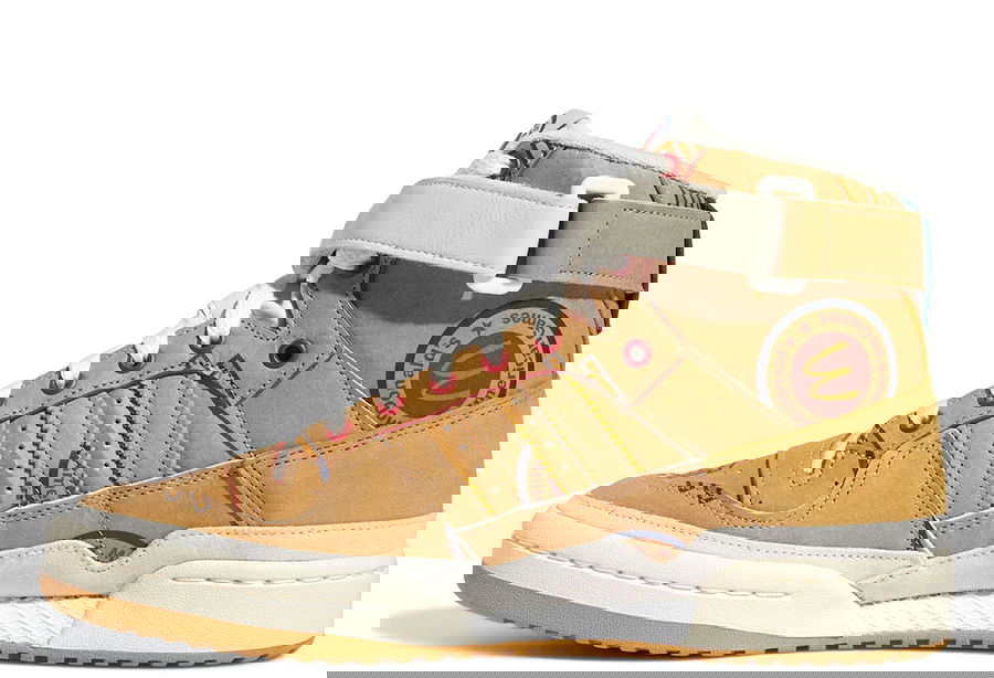 Кецове и обувки adidas Originals Eric Emanuel x  Forum 84 Hi Бежово | GW9711, 1