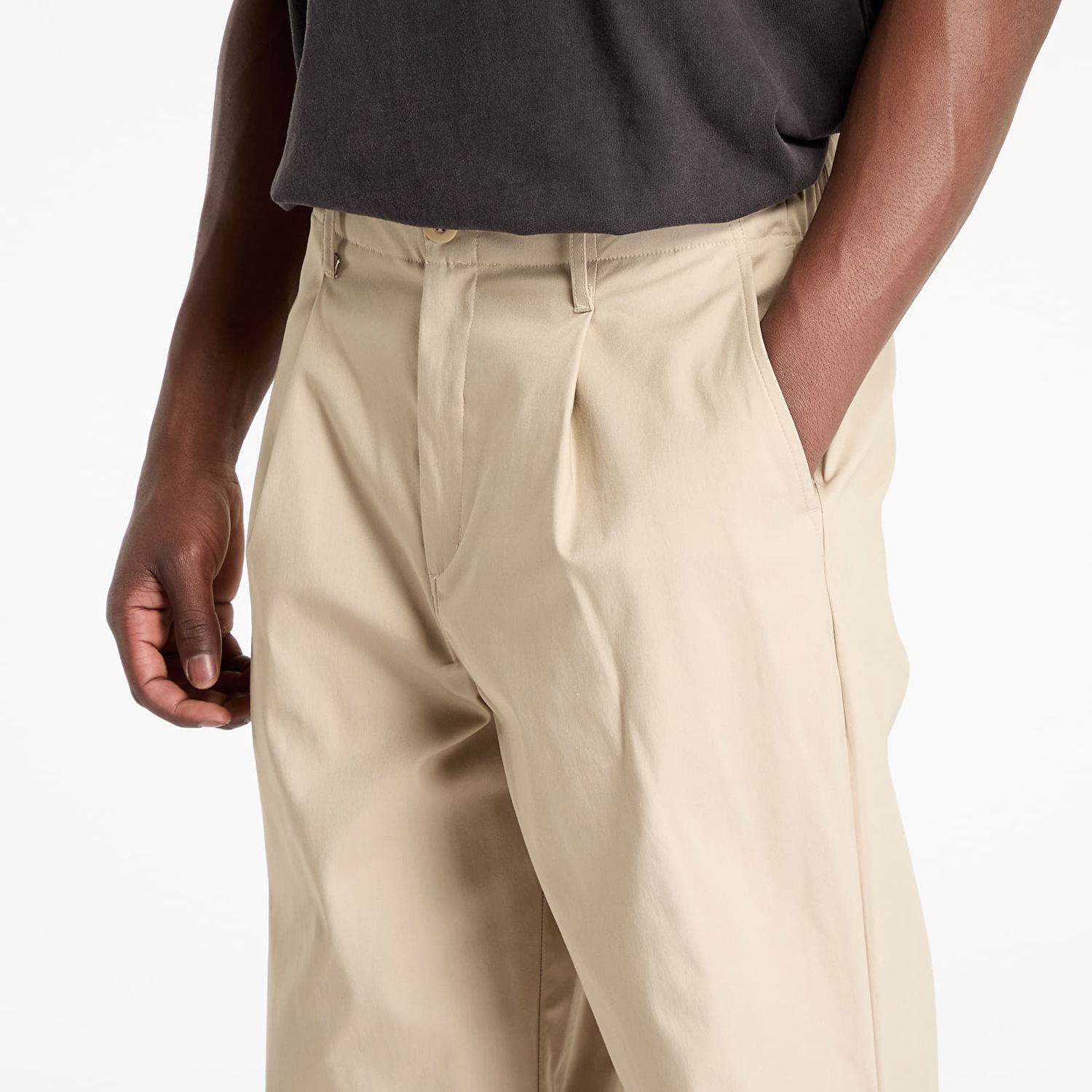Панталони New Balance New Balance MP51563SOT Pleated Trousers Бежово | NBMP51563SOT, 1