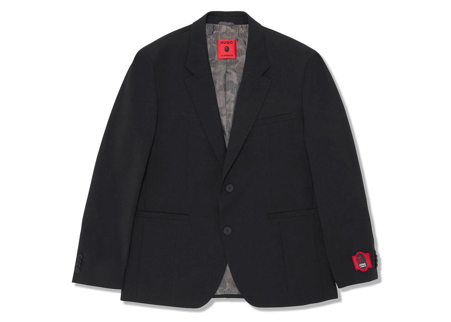 Яке BAPE BAPE x Hugo Jacket Black Черно | 7I23-142-902, 0