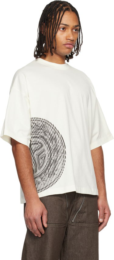 Тениска Jean Paul Gaultier Jean Paul Gaultier 'JPG' Laurier Stamp Oversized T-shirt Бяло | 25/04-U-TO377-J017-0500, 1