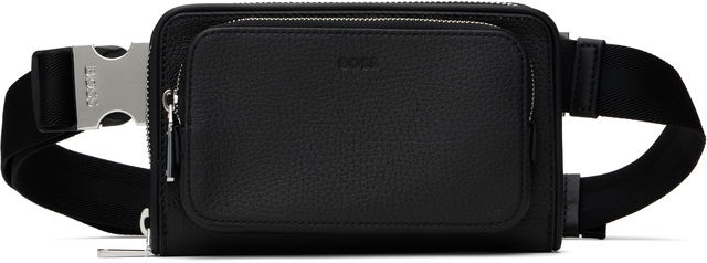 BOSS Pebble-Grained Leather Wallet Bag